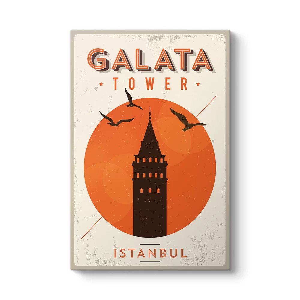 Galata Tower İstanbul Tablosu - Model 2